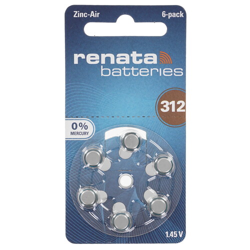 Купить Батарейка Renata PR41 (ZA312/DA312/AC312/312A/312)  5496678. Характеристики, отзывы и цены в Донецке