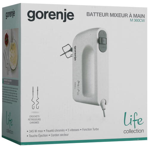 Купить Миксер Gorenje M360CW белый  5335295. Характеристики, отзывы и цены в Донецке