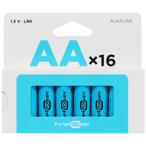 Купить Батарейка FinePower AA (LR6/ER14505/FR6/R6P)  5410493. Характеристики, отзывы и цены в Донецке
