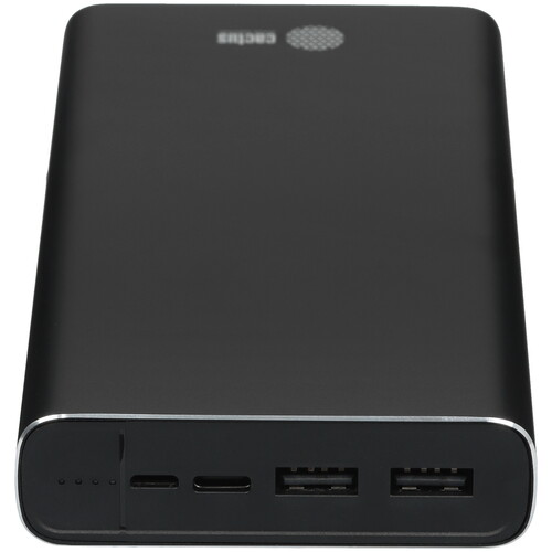 Купить Портативный аккумулятор Cactus CS-PBFSIT-20000 черный  5369746. Характеристики, отзывы и цены в Донецке
