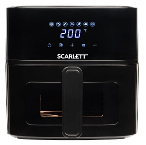 Купить Аэрогриль Scarlett SC-AF15S01D черный  9305842. Характеристики, отзывы и цены в Донецке