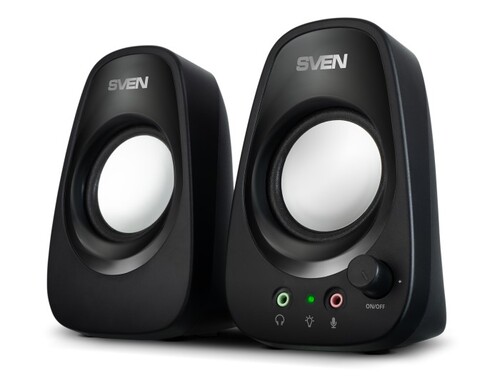 Купить Колонки SVEN АС 190 черный  9283096. Характеристики, отзывы и цены в Донецке
