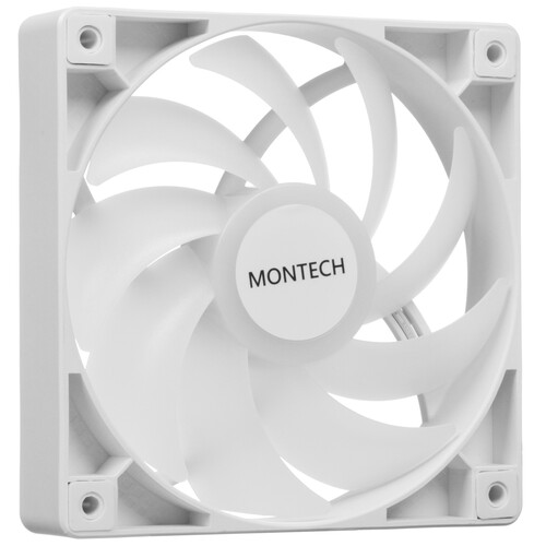 Купить Комплект вентиляторов Montech GF120 ARGB PWM [GF120W3P] белый  5620726. Характеристики, отзывы и цены в Донецке