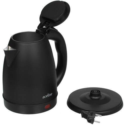 Купить Электрочайник Aceline SS1800 черный  5414947. Характеристики, отзывы и цены в Донецке