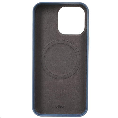 Купить Накладка  uBear Capital Leather Case для Apple iPhone 15 Pro Max синий  5460661. Характеристики, отзывы и цены в Донецке