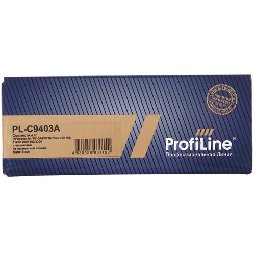 Купить Картридж ProfiLine PL-C9403A (№72) черный матовый  9128909. Характеристики, отзывы и цены в Донецке
