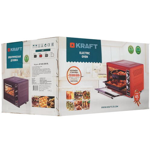 Купить Мини-печь Kraft KF-MO 4506 BL черный  8189988. Характеристики, отзывы и цены в Донецке