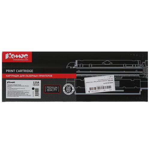 Купить Картридж лазерный Комус 125A черный, с чипом  9141498. Характеристики, отзывы и цены в Донецке