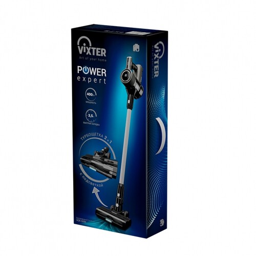 Купить Пылесос  вертикальный  Vixter VCR-5590  черный  9204066. Характеристики, отзывы и цены в Донецке