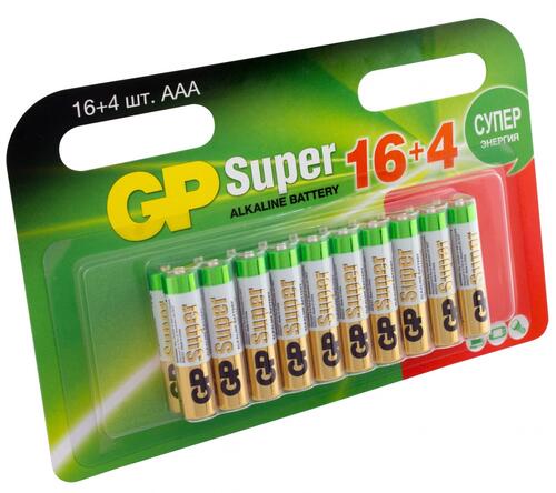 Купить Батарейка GP Super AAA / AAA (LR03/FR03)  1279641. Характеристики, отзывы и цены в Донецке