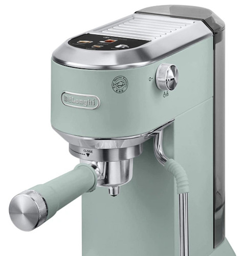 Купить Кофеварка рожковая Delonghi Dedica Duo EC890.GR зеленый  5643010. Характеристики, отзывы и цены в Донецке