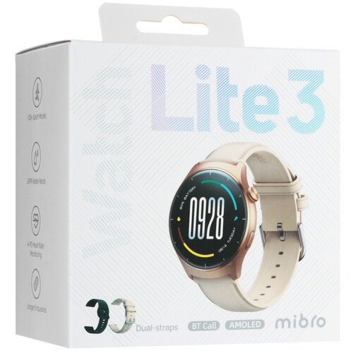 Купить Смарт-часы Mibro Watch Lite 3 + доп. ремешок  5616754. Характеристики, отзывы и цены в Донецке