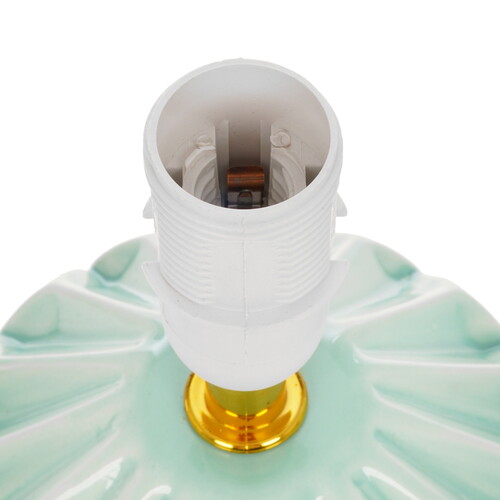 Купить Настольный светильник RISALUX Бернарда голубой  9176726. Характеристики, отзывы и цены в Донецке