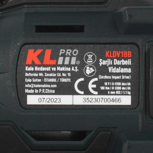 Купить Дрель-шуруповерт KLPRO KLDV18B-20  9154019. Характеристики, отзывы и цены в Донецке