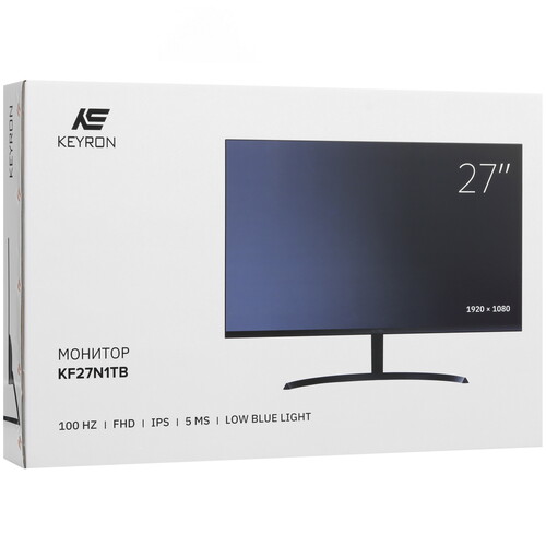 Купить 27" Монитор KEYRON KF27N1TB черный  9078366. Характеристики, отзывы и цены в Донецке