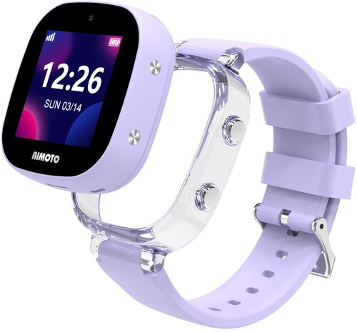 Купить Детские часы Кнопка Жизни Aimoto Crystal фиолетовый  5483776. Характеристики, отзывы и цены в Донецке