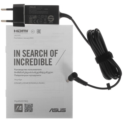 Купить 15.6" Ноутбук ASUS Vivobook Go E1504FA-BQ657 серебристый  5428241. Характеристики, отзывы и цены в Донецке