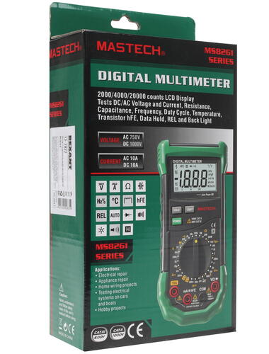 Купить Мультиметр Mastech MS8269  1128028. Характеристики, отзывы и цены в Донецке