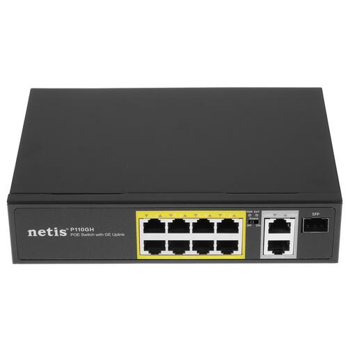 Купить Коммутатор NETIS P110GH  4884415. Характеристики, отзывы и цены в Донецке