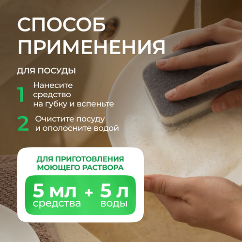 Купить Средство для мытья посуды SYNERGETIC 103503  9350073. Характеристики, отзывы и цены в Донецке