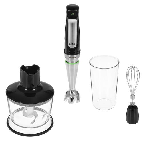 Купить Блендер погружной Braun MQ7035 черный  9904285. Характеристики, отзывы и цены в Донецке