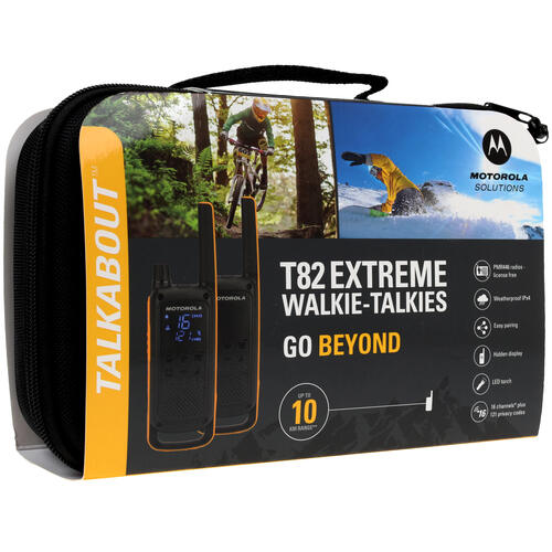 Купить Радиостанция Motorola Talkabout T82 Extreme желтый  1222238. Характеристики, отзывы и цены в Донецке