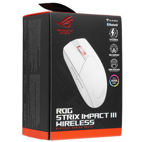 Купить Мышь беспроводная ASUS P520 ROG STRIX IMPACT III  9304972. Характеристики, отзывы и цены в Донецке