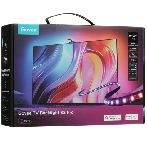 Купить Светодиодная лента Govee Three-camera TV Backlight 3 Pro  5647445. Характеристики, отзывы и цены в Донецке