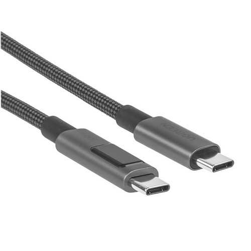 Купить Кабель круглый Ugreen USB Type-C - USB Type-C серый 3 м  5600463. Характеристики, отзывы и цены в Донецке