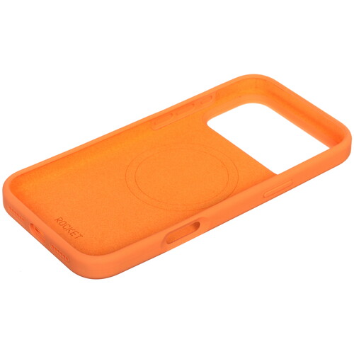 Купить Накладка  Rocket Silk для Apple iPhone 17 Pro Max оранжевый  5639103. Характеристики, отзывы и цены в Донецке