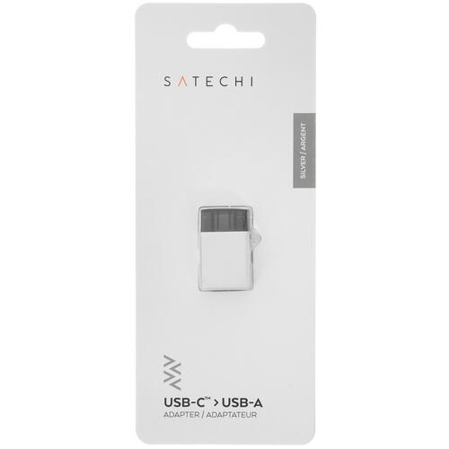 Купить OTG-переходник Satechi серебристый  5046772. Характеристики, отзывы и цены в Донецке