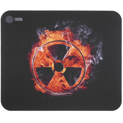 Купить Коврик Cactus Radiation (M) черный  9064996. Характеристики, отзывы и цены в Донецке