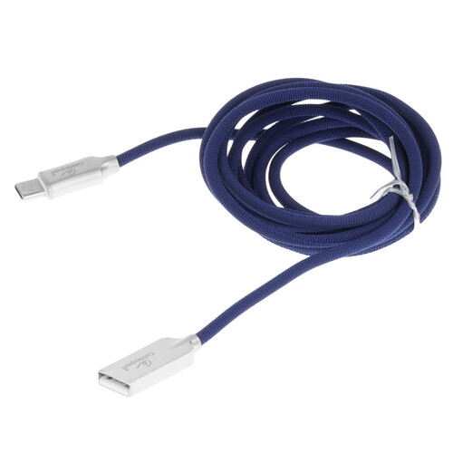 Купить Кабель круглый Cablexpert USB Type-C - USB 2.0 Type-A синий 1.8 м  5485417. Характеристики, отзывы и цены в Донецке