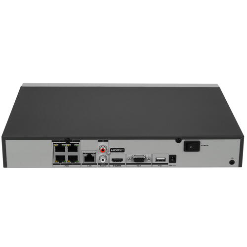 Купить Регистратор для видеонаблюдения Hikvision DS-7604NXI-K1/4P(B)  5446530. Характеристики, отзывы и цены в Донецке