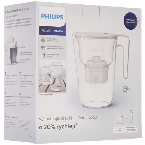 Купить Фильтр-кувшин Philips AWP2935WHT  9179671. Характеристики, отзывы и цены в Донецке