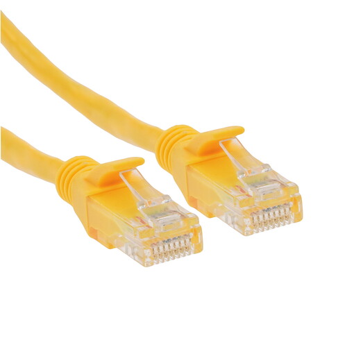 Купить Патч-корд ExeGate UTP-RJ45-RJ45-5e-5M-YL  8188413. Характеристики, отзывы и цены в Донецке
