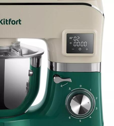 Купить Миксер Kitfort КТ-4410 зеленый  9132185. Характеристики, отзывы и цены в Донецке