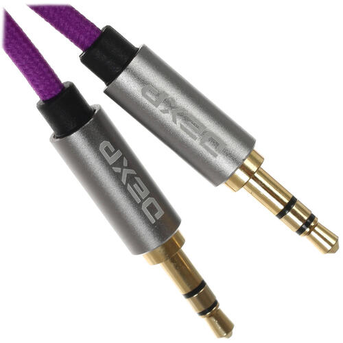 Купить Кабель   DEXP 3.5 mm jack - 3.5 mm jack фиолетовый  1122123. Характеристики, отзывы и цены в Донецке
