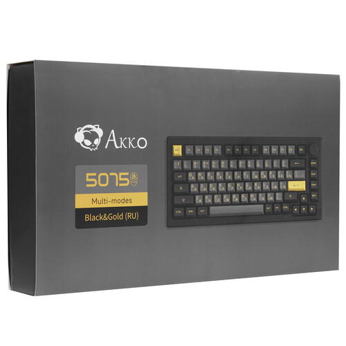 Купить Клавиатура  проводная + беспроводная Akko 5075B Plus  9009479. Характеристики, отзывы и цены в Донецке