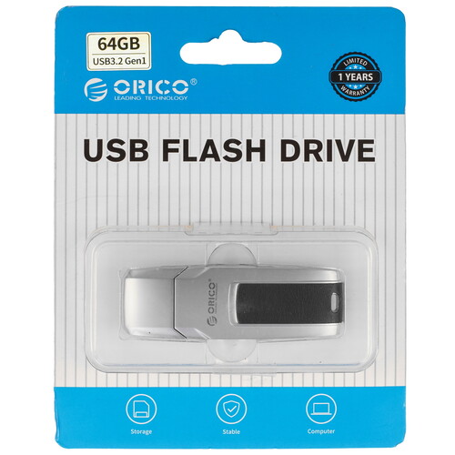 Купить Память OTG USB Flash 64 ГБ ORICO U3-C  5613933. Характеристики, отзывы и цены в Донецке