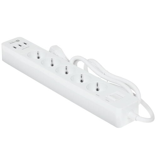 Купить Сетевой фильтр Harper UCH-530 белый  1389073. Характеристики, отзывы и цены в Донецке