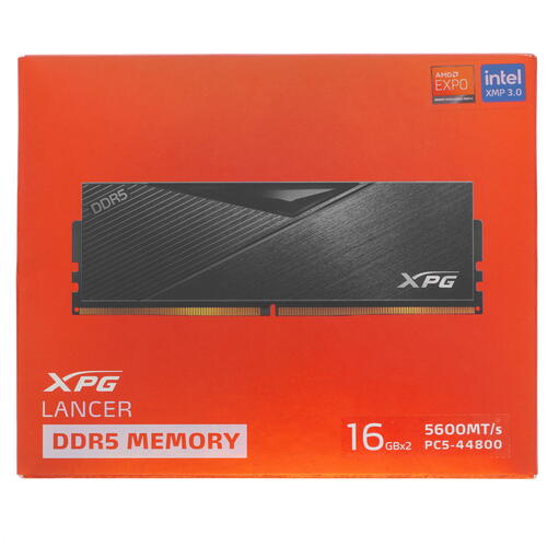 Купить Оперативная память ADATA XPG Lancer [AX5U5600C3616G-DCLABK] 32 ГБ  5081031. Характеристики, отзывы и цены в Донецке