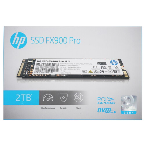 Купить 2000 ГБ M.2 NVMe накопитель HP FX900 Pro  5408156. Характеристики, отзывы и цены в Донецке