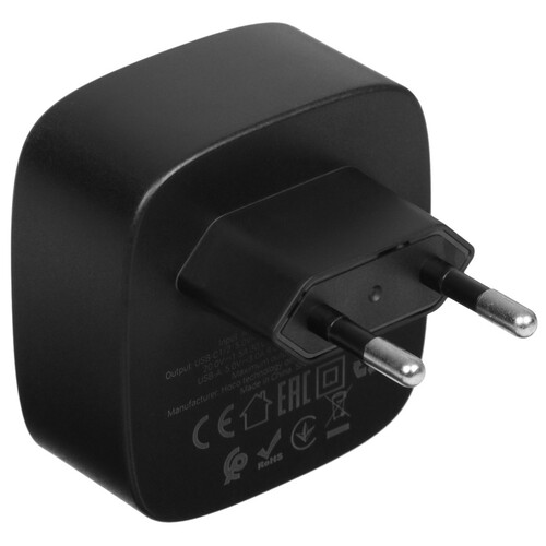 Купить Сетевое зарядное устройство Hoco CS33A черный  5474791. Характеристики, отзывы и цены в Донецке