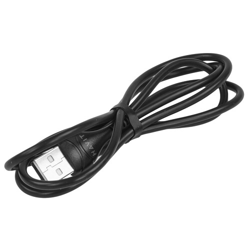 Купить Кабель круглый HAVIT micro USB - USB 2.0 Type-A черный 1 м  9228914. Характеристики, отзывы и цены в Донецке