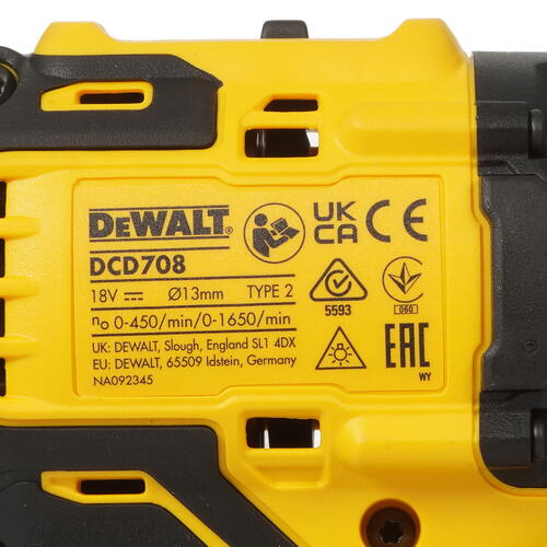 Купить Дрель-шуруповерт DeWalt DCD708P3T XR FLEXVOLТ 18/54V  5437873. Характеристики, отзывы и цены в Донецке