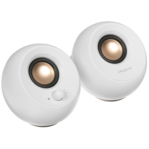 Купить Колонки Creative PEBBLE SE белый  5625426. Характеристики, отзывы и цены в Донецке