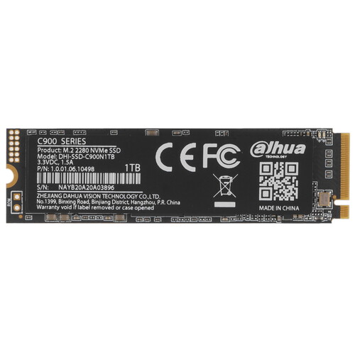 Купить 1000 ГБ M.2 NVMe накопитель Dahua C900 [1.0.01.06.10498]  9138614. Характеристики, отзывы и цены в Донецке