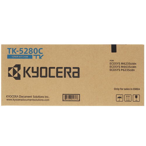 Купить Картридж лазерный Kyocera TK-5280C голубой, с чипом  1311508. Характеристики, отзывы и цены в Донецке