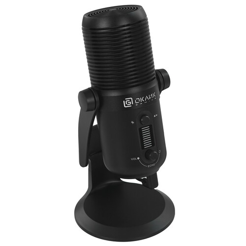 Купить Микрофон Оклик SM-400G черный  9211397. Характеристики, отзывы и цены в Донецке